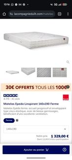 Stevig Epeda-matras 140x190, Huis en Inrichting, Slaapkamer | Matrassen en Bedbodems, Ophalen, Matras, Nieuw, Tweepersoons