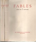 FABLES par Jean de La FONTAINE en 2 volumes ( 1944 ), Ophalen of Verzenden, Zo goed als nieuw, La FONTAINE