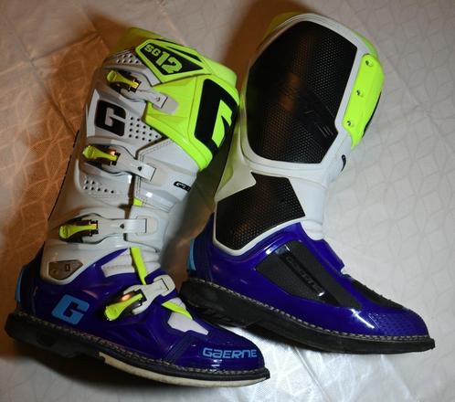 Gaerne SG-12 enduro maat 46 adventure laarzen als nieuw, Motoren, Kleding | Motorkleding, Laarzen, Dames, Heren, Tweedehands, Ophalen of Verzenden