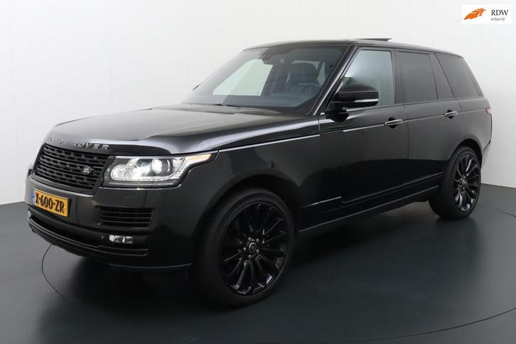 Land Rover Range Rover 5.0 V8 Autobiography Black supercharg, Auto's, Land Rover, Bedrijf, Te koop, 360° camera, 4x4, ABS, Achteruitrijcamera