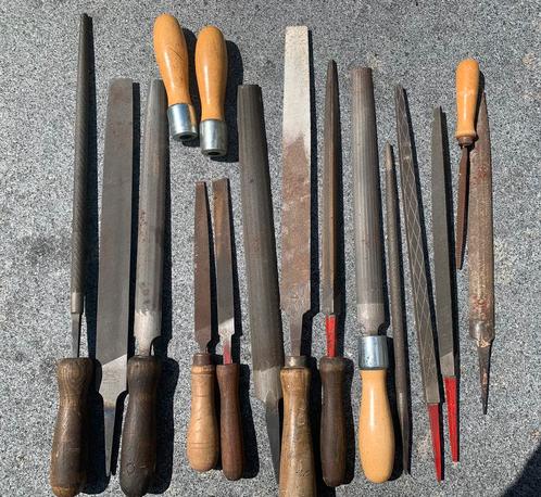 Verzameling vijlen. Deels nog nieuw., Doe-het-zelf en Bouw, Gereedschap | Handgereedschap, Zo goed als nieuw, Ophalen