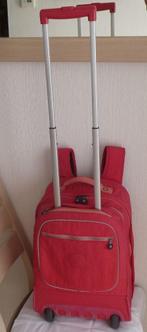 Kipling Trolley + apje, Gebruikt, Ophalen of Verzenden, Roze, 30 tot 40 cm