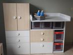 Ikea verschoningstafel + kastje, Kinderen en Baby's, Kinderkamer | Commodes en Kasten, Ophalen, Zo goed als nieuw, Commode