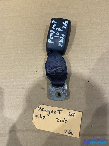 PEUGEOT 107 C1 AYGO Gordel insteek klik 2005-2014 beschikbaar voor biedingen