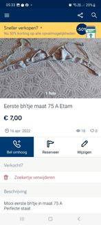 Bh tje 75 A Etam, Kinderen en Baby's, Ophalen of Verzenden