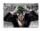 Sideshow Joker Last Laugh Variant Fine Art Print, Rechthoekig Liggend, Nieuw, Ophalen of Verzenden, A1 t/m A3