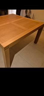 Vierkante massieve tafel, Ophalen, Gebruikt, 100 tot 150 cm, 50 tot 100 cm