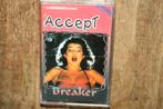 heavy metal - Accept - Breaker, CD & DVD, Cassettes audio, Rock en Metal, 1 cassette audio, Utilisé, Enlèvement ou Envoi