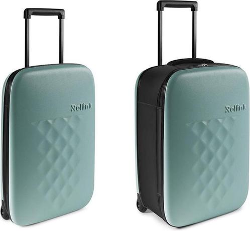 Opvouwbare nieuwe handbagagekoffer - trolley Rollink Cabin+, Handtassen en Accessoires, Koffers, Nieuw, Hard kunststof, 50 tot 60 cm