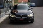 BMW 518 Touring 518 * M-PAKKET * BMW HISTORY * MEMORY SEAT, Cuir, 2000 kg, Entretenue par le concessionnaire, Noir