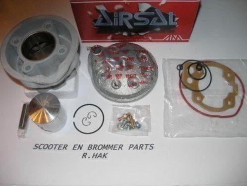 Cilinder Set 70 Airsal 47.6 Motor Hispania Rx Ryz Yamaha Tzr, Vélos & Vélomoteurs, Pièces de cyclomoteur | Général, Neuf, Cylindre