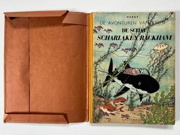 Kuifje - De schat van Scharlaken Rackham 1e druk 1947 - Herg beschikbaar voor biedingen
