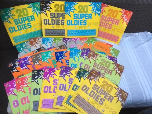 OLDIES/27lp’s/SUPER OLDIES /Popcorn.../ complete collectie, CD & DVD, Vinyles | Pop, Enlèvement ou Envoi