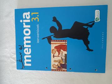 Leerwerkboek Memoria  3.1, Enlèvement, Comme neuf, Secondaire, Histoire