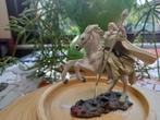 Figuur Lord of de Rings ( Ringwraith )  + Gandalf op paard, Ophalen of Verzenden, Nieuw, Actiefiguurtje