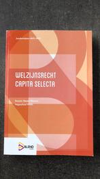 Welzijnssector CAPITA SELECTA, Boeken, Ophalen of Verzenden, Zo goed als nieuw