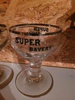 Set de 3 anciens verres Hoegaerde/Bavery, Collections, Marques de bière, Comme neuf, Enlèvement ou Envoi