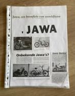 Unieke Map met documentatie Jawa bromfiets / brommers, Verzenden, Zo goed als nieuw