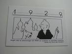 Tintin -carte postale-Hergé-non circulé., Collections, Envoi, Tintin