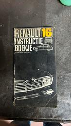 Renault 16 instructieboekje, Ophalen, Zo goed als nieuw, Renault