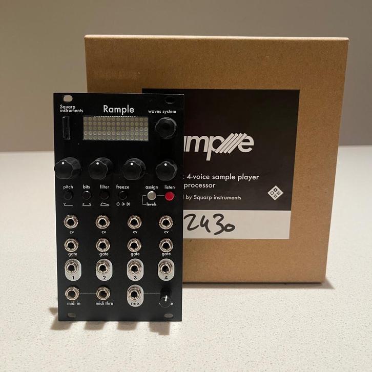 Erica Sample Drum // Squarp Rample, Muziek en Instrumenten, Synthesizers, Zo goed als nieuw, Ophalen of Verzenden