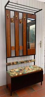 Vintage jashouder/garderobe, Huis en Inrichting, Ophalen, Gebruikt, Hout