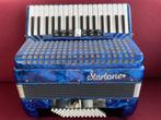 Nieuwe compacte Startone accordeon .72 bas . 3 korig, Muziek en Instrumenten, Accordeons, 72-bas, Nieuw, Met riemen, Toetsaccordeon