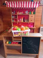 Speelgoed winkeltje in hout met veel accessoires, Ophalen, Gebruikt, Hout, Speelkeuken