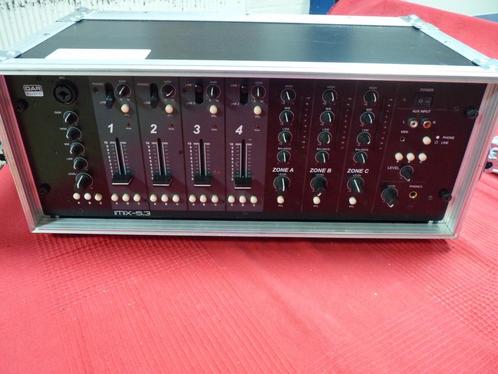 DAP AUDIO IMIX-5.3 - TABEL (+ VLUCHTOPTIE), Muziek en Instrumenten, Mengpanelen, Zo goed als nieuw, 5 tot 10 kanalen, Microfooningang