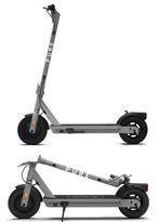 Luxe step "PURE AIR PRO" Grijs design, Fietsen en Brommers, Steps, Ophalen, Zo goed als nieuw, Elektrische step (E-scooter), Pure air