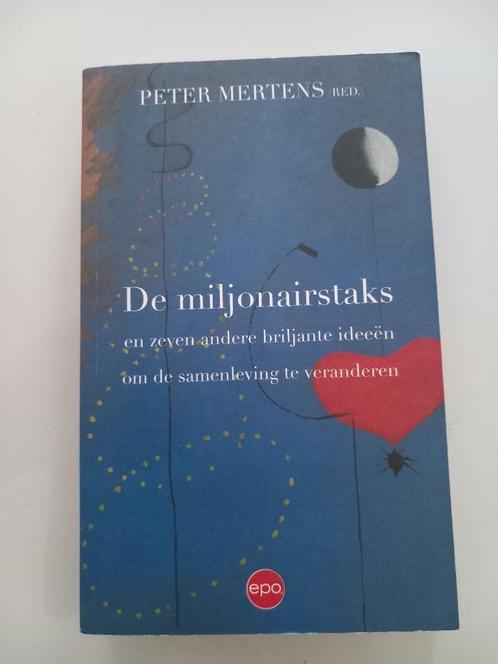 Boek Peter Mertens PVDA De miljonairstaks Politiek België, Boeken, Politiek en Maatschappij, Zo goed als nieuw, Politiek en Staatkunde
