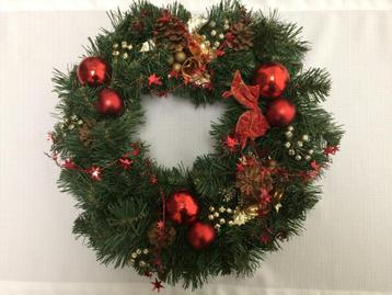 (Kunst)kerstkrans beschikbaar voor biedingen
