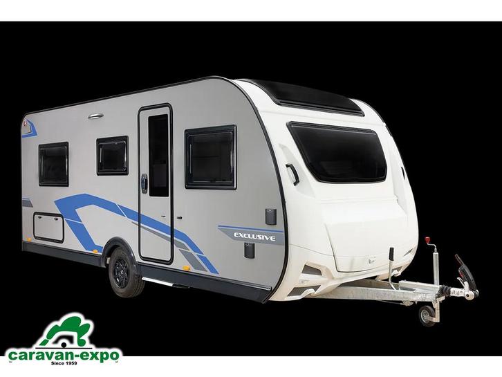 CARAVELAIR 520 EXCLUSIVE LINE, Caravans en Kamperen, Caravans, Bedrijf, tot en met 4, 1250 - 1500 kg, Caravelair, 5 tot 6 meter