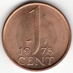 Pays-Bas : 1 Cent 1978 KM#180 Ref 12087, 1 centime, Enlèvement ou Envoi, Monnaie en vrac, Reine Juliana
