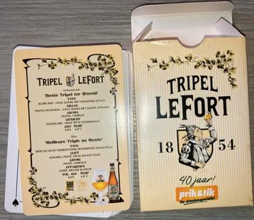 Speelkaarten Tripel LeFort beschikbaar voor biedingen