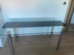 Mooie glazen eettafel, Huis en Inrichting, Tafels | Eettafels, Ophalen, Zo goed als nieuw
