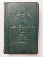 Agendas Dunod N 4 Arts & Manufactures Chimie, 1877, Livres, Enlèvement