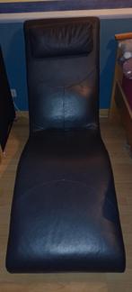 Zwarte ligzetel, Ophalen of Verzenden, Gebruikt