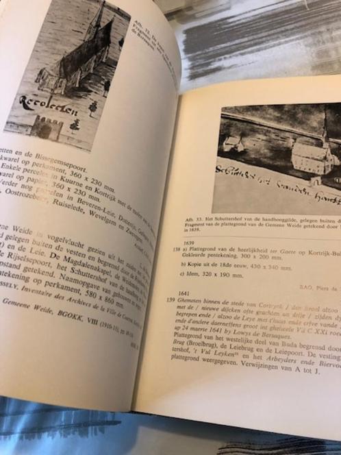 Ikonografie van Kortrijk en omgeving - J. Van Hoonacker, Livres, Histoire & Politique, Comme neuf, 17e et 18e siècles, Enlèvement ou Envoi