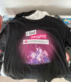 T-shirt Chippendales « I got naughty » tournée 2022, Noir, Enlèvement ou Envoi, Taille 52/54 (L), Neuf