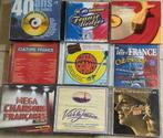 9 delig cd pakket franse verzamelcds, Ophalen of Verzenden, Gebruikt