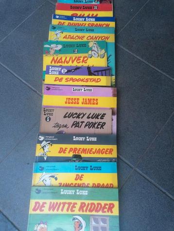 17 lucky Luke strips beschikbaar voor biedingen