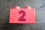 Lego Duplo Brick 2x2 (zie foto's), Ophalen of Verzenden, Gebruikt, Losse stenen, Duplo