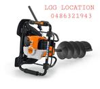 ️️ LOCATION TARIÈRE STIHL BT131️️, Bricolage & Construction, Enlèvement ou Envoi, Comme neuf