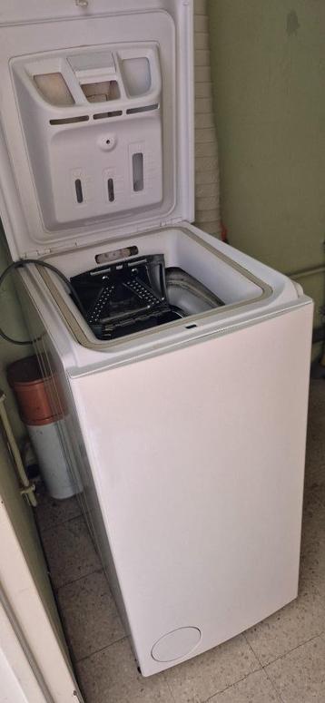 compact wasmachine Whirlpool, Enlèvement, Utilisé, Élévateur, 85 à 90 cm