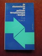 De ekonomische en politieke verschuivingen/ morgen, Gelezen, Louis Baeck, Maatschappij en Samenleving, Ophalen of Verzenden