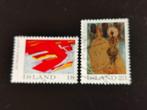 Ijsland 1975 - Europa CEPT - moderne kunst, Postzegels en Munten, Postzegels | Europa | Scandinavië, IJsland, Ophalen of Verzenden
