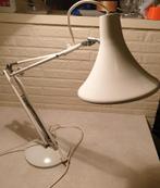 Vintage bureau lamp, wit, Antiek en Kunst, Ophalen