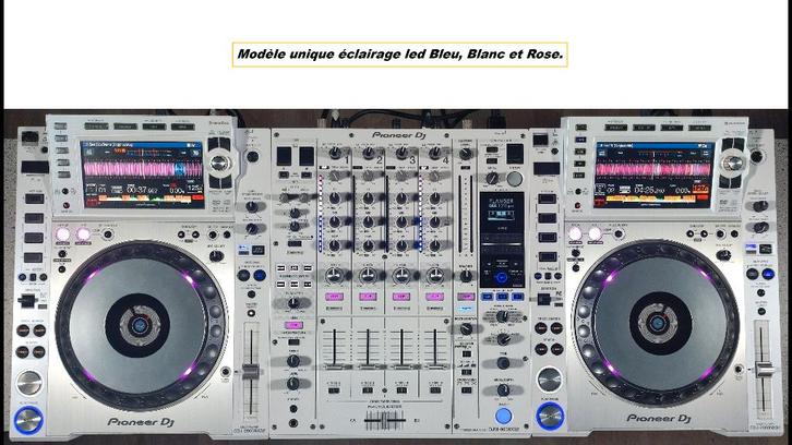 Pioneer CDJ 2000 nexus 2 et DJM 900 nexus 2, Muziek en Instrumenten, Dj-sets en Draaitafels, Zo goed als nieuw, Dj-set, Pioneer