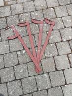 metsersprofiel haak  4 stuks , 1 maal gebruikt, Ophalen, Zo goed als nieuw, IJzer
